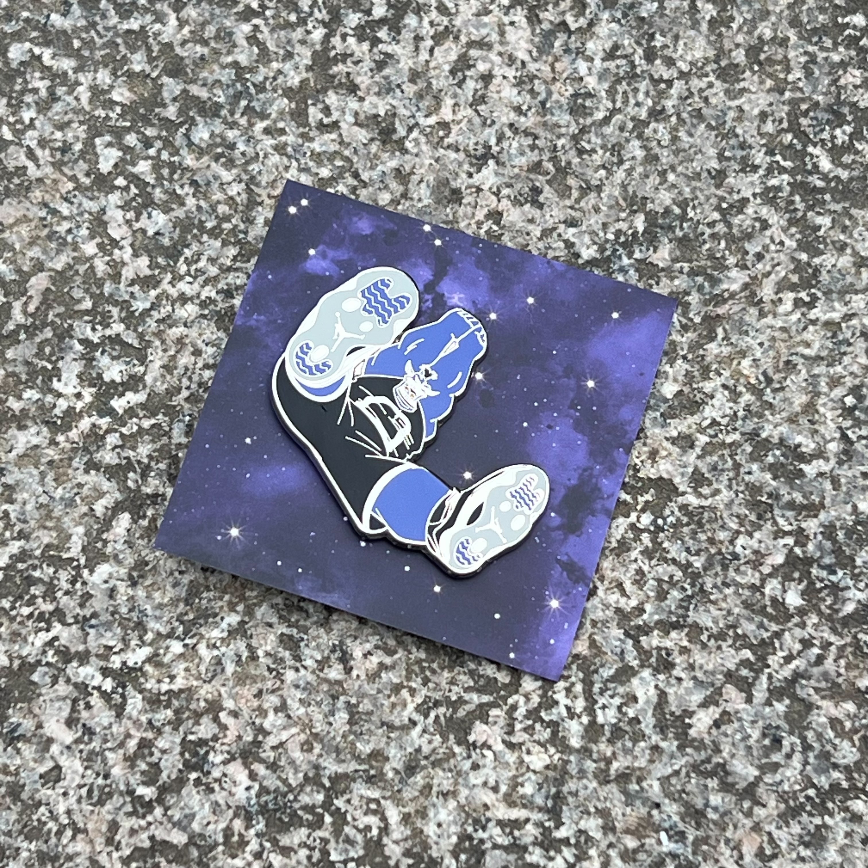 Air Jordan 11 SPACE JAM 怪物奇兵 紀念徽章 別針 胸章 ASPER380