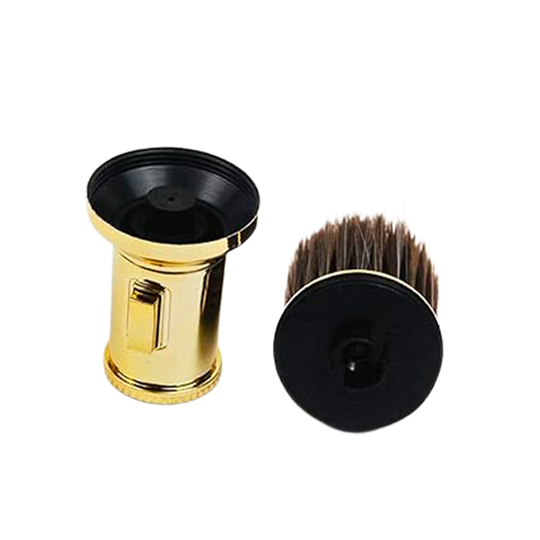 按壓式粉噴頸刷 - 金棕（可填入痱子粉）