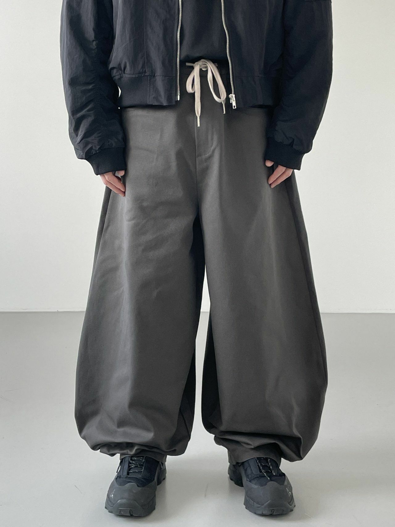 淨色彎刀褲 ENOC-009P