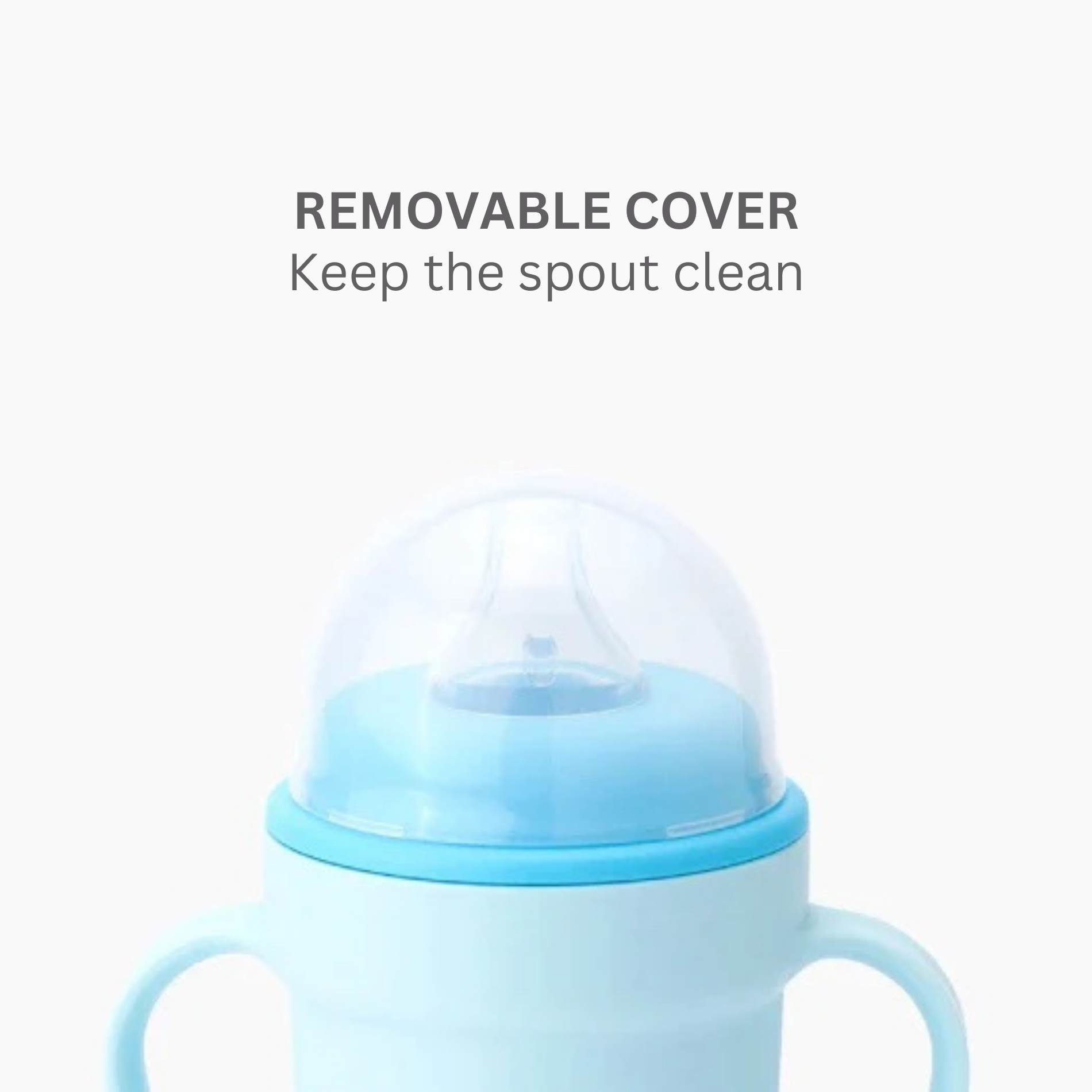 Soufflé Antibacterial Stainless Steel Spout Sippy Cap