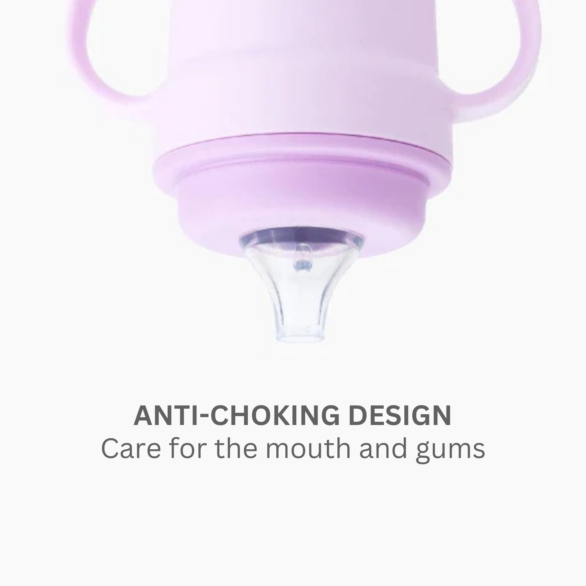 Soufflé Antibacterial Stainless Steel Spout Sippy Cap