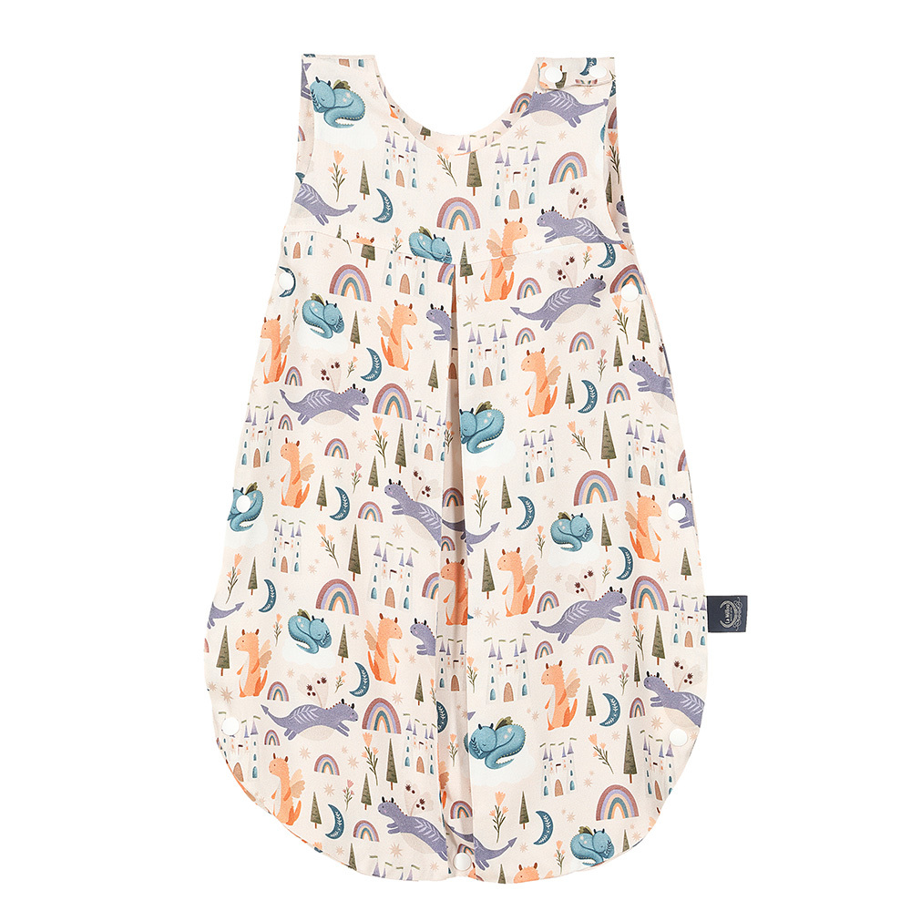 La Millou波蘭 抗菌竹纖涼感防踢被/防踢背心分腿扣(70cm)｜肚肚胖火龍