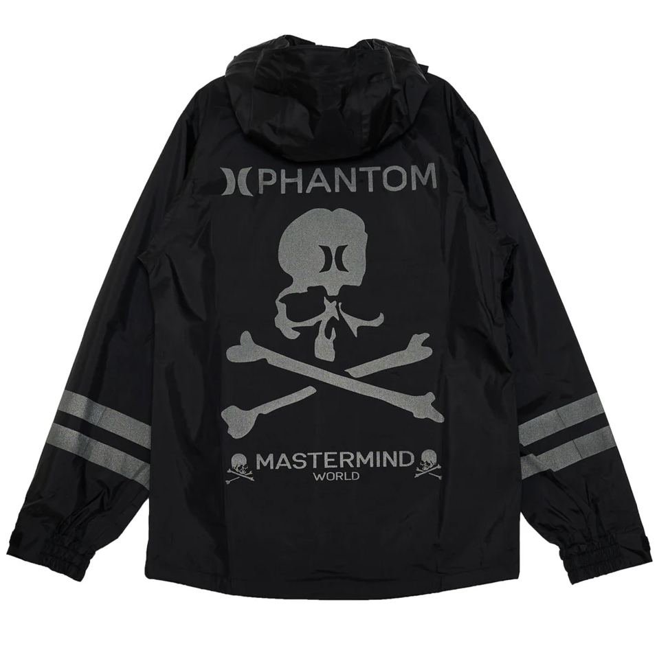 MASTERMIND WORLD X HURLEY SNOW JACKET 滑雪外套 多口袋 聯名 黑色-24MMMSJK35