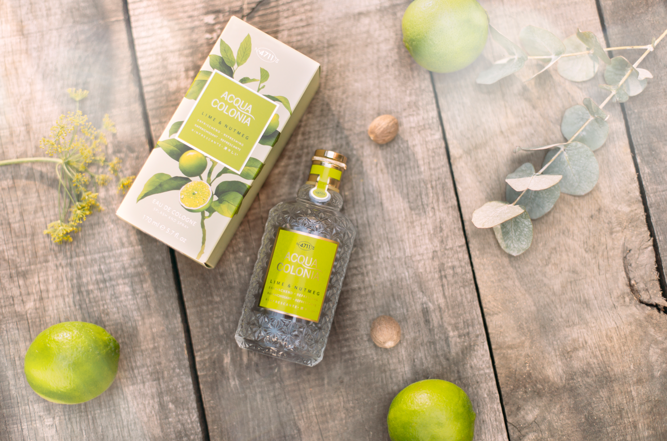 4711 Acqua Colonia 青檸及肉豆蔻古龍水