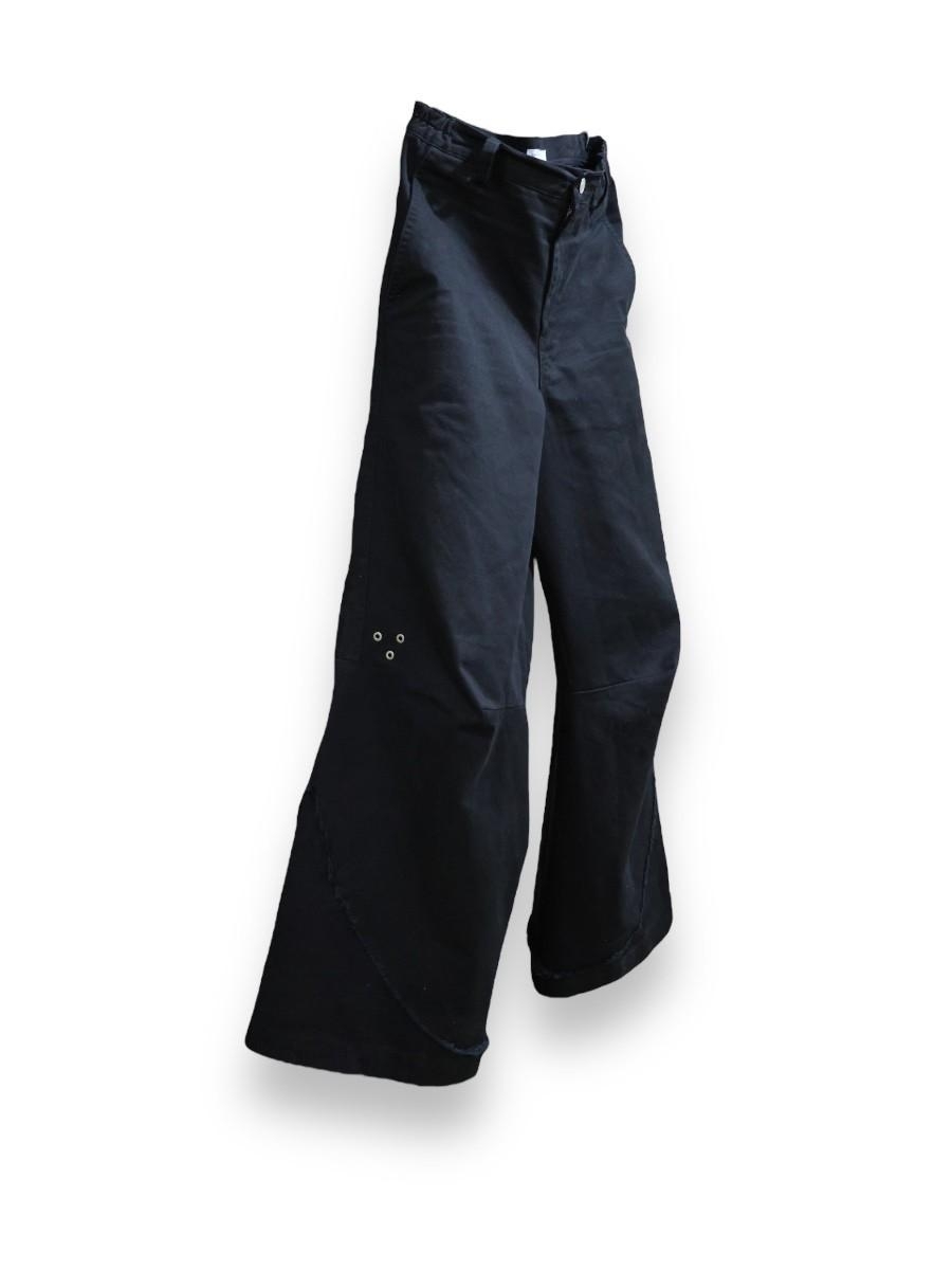 29offeb 24AW Triangular Fray Fragment Trousers