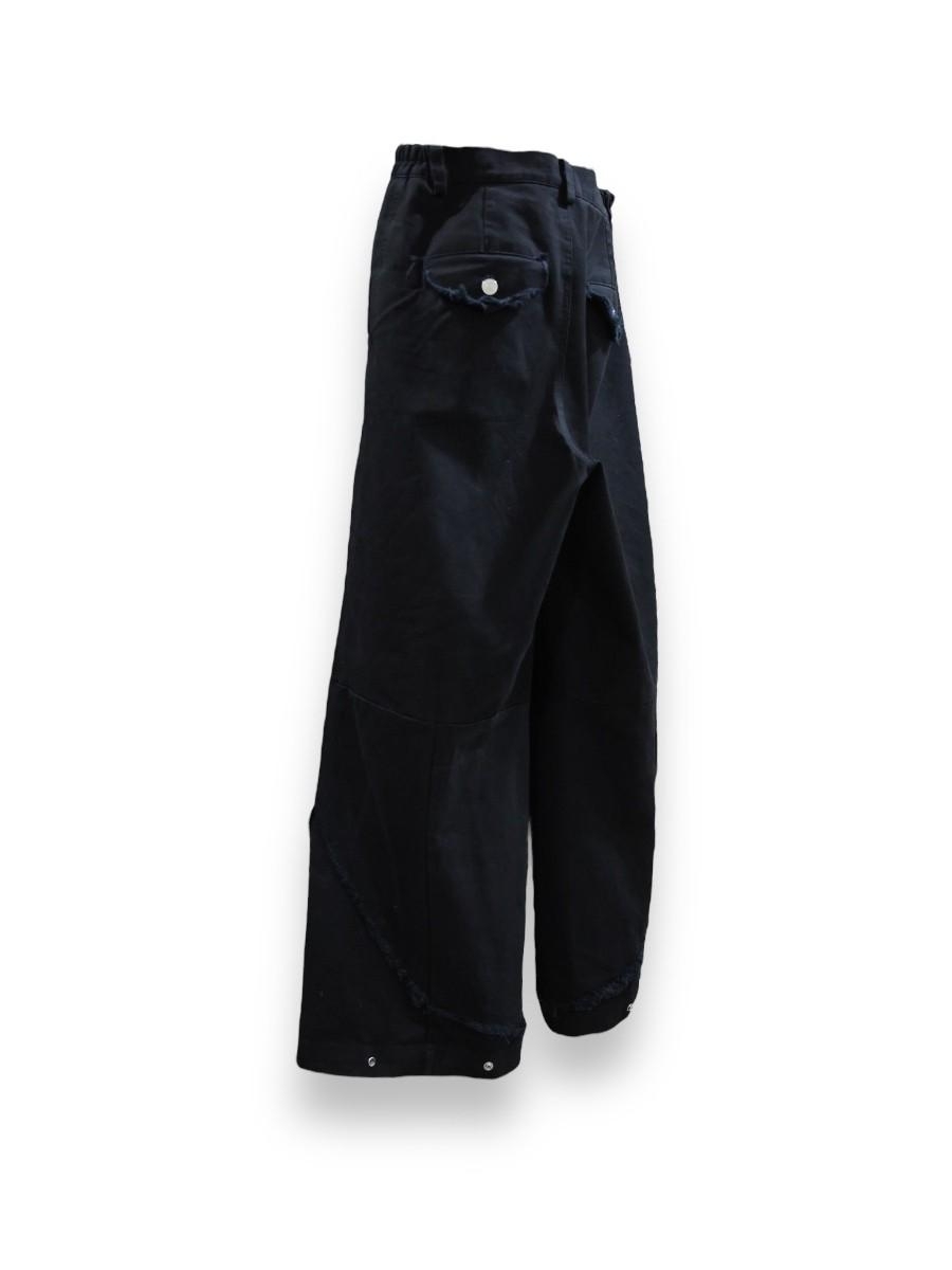 29offeb 24AW Triangular Fray Fragment Trousers