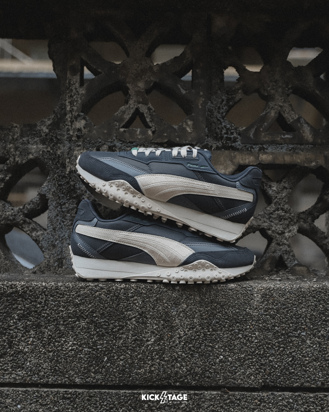 男鞋 PUMA Blktop Rider Neo Vintage 深灰 麂皮 復古 運動 休閒鞋 慢跑鞋【393151-03】