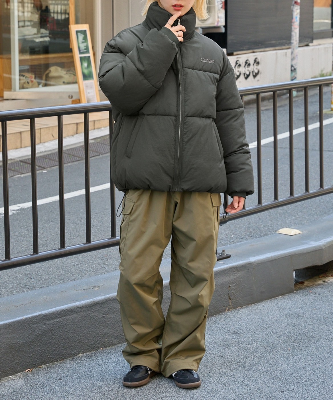 KTQ STORE ‧ 日本 MONO-MART CODDERR 防水尼龍麵包羽絨外套