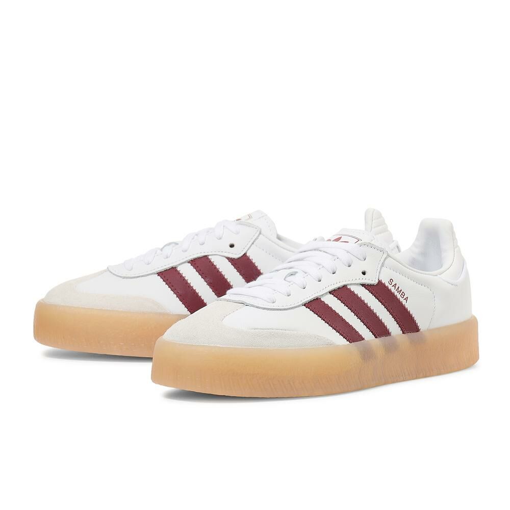 Adidas Originals Sambae 日本新款 勃根地酒紅 白色 增高 厚底 JP5610
