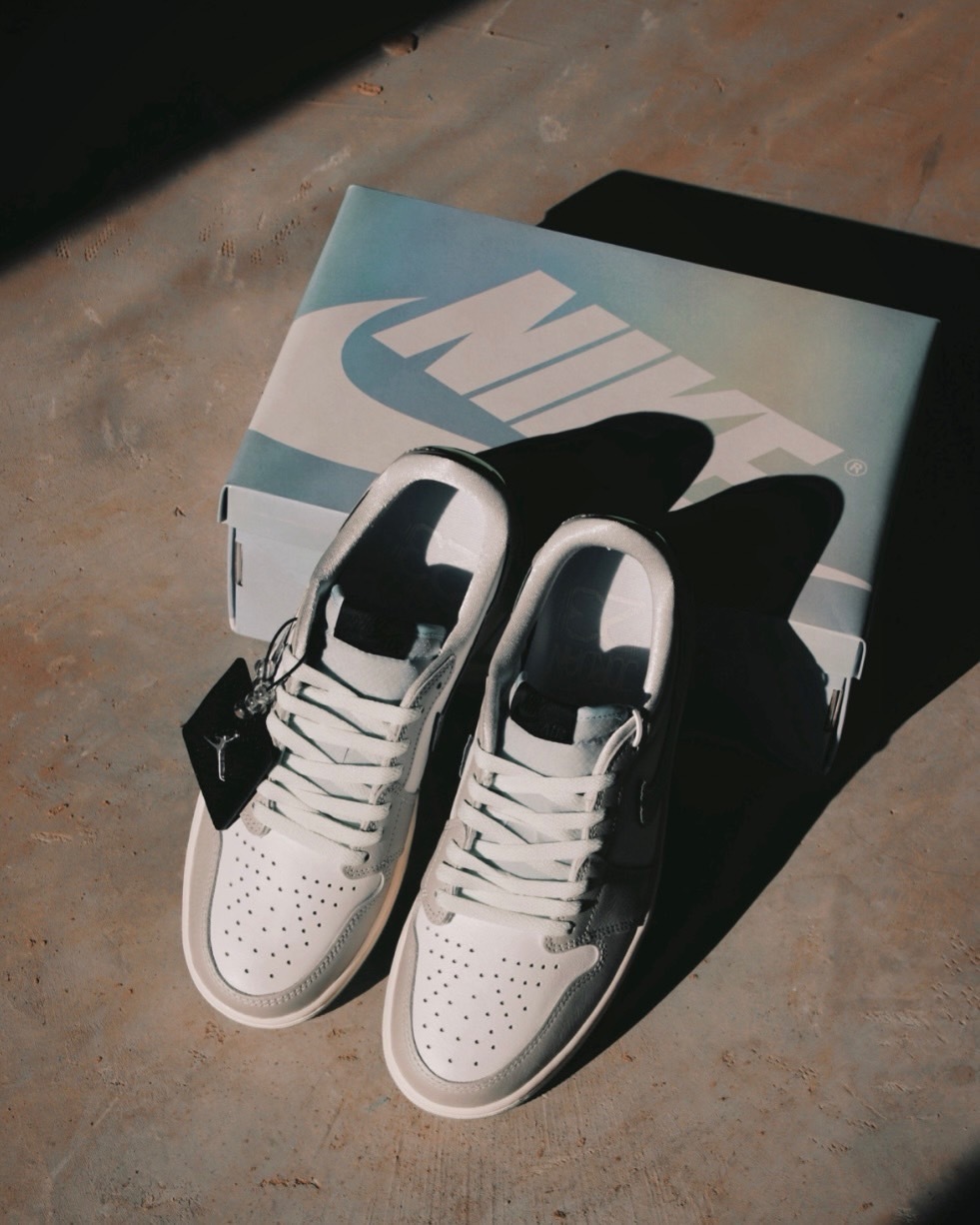 Nike Air Jordan 1 Low OG "Snake" CNY蛇年 冰底灰白 蛇鱗 雷射