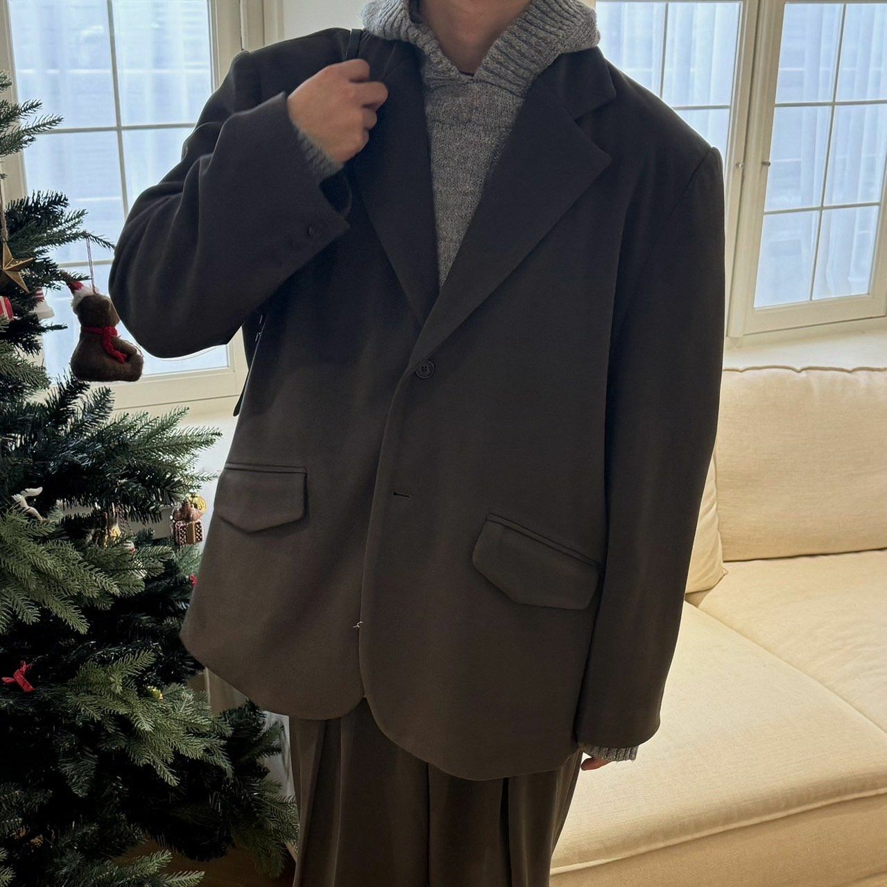 淨色西裝褸 BY ATTENTION-339JK