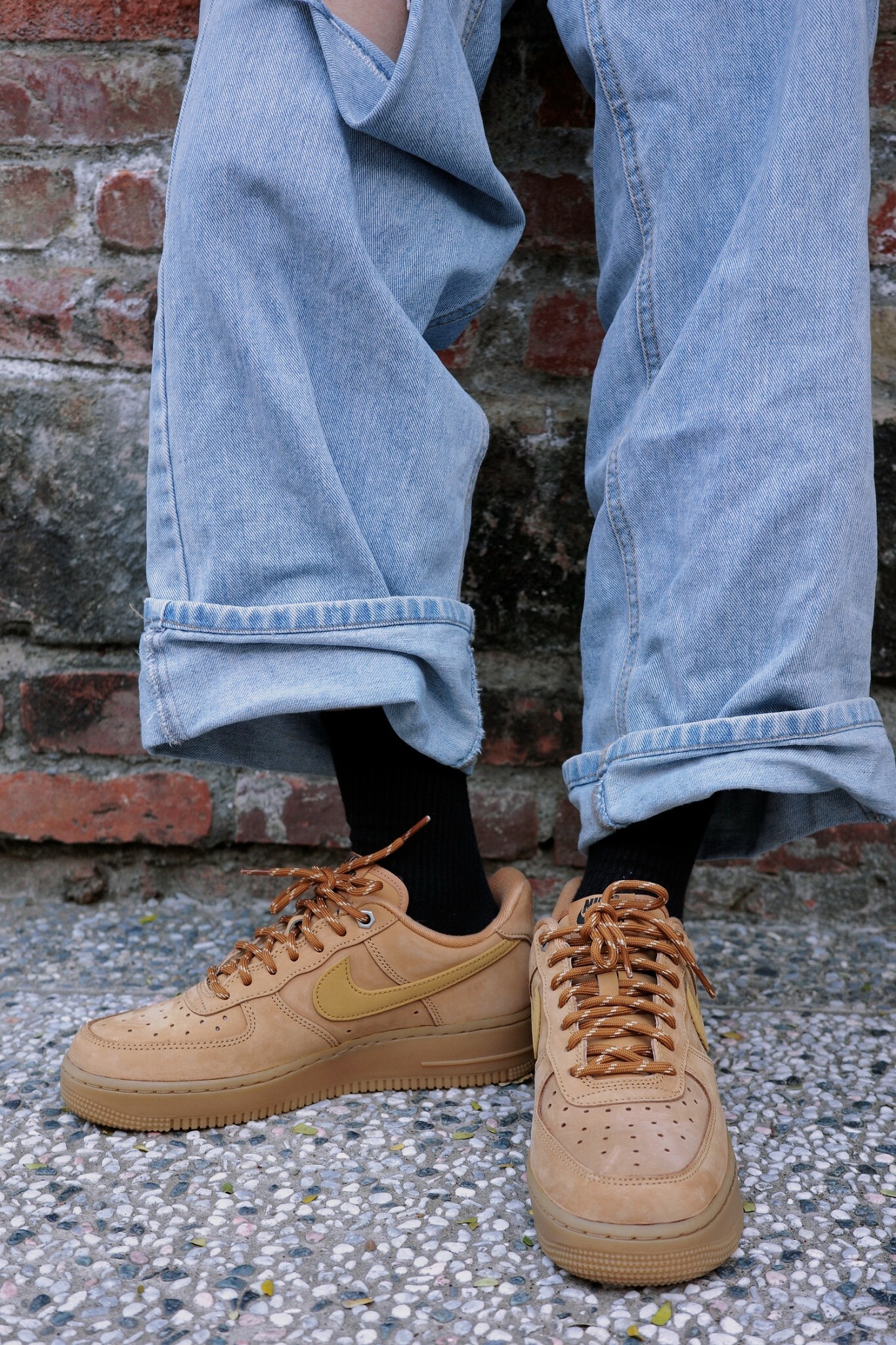 Nike air force 1 Lv8 經典復古風 小麥色 女鞋 FZ7372-200