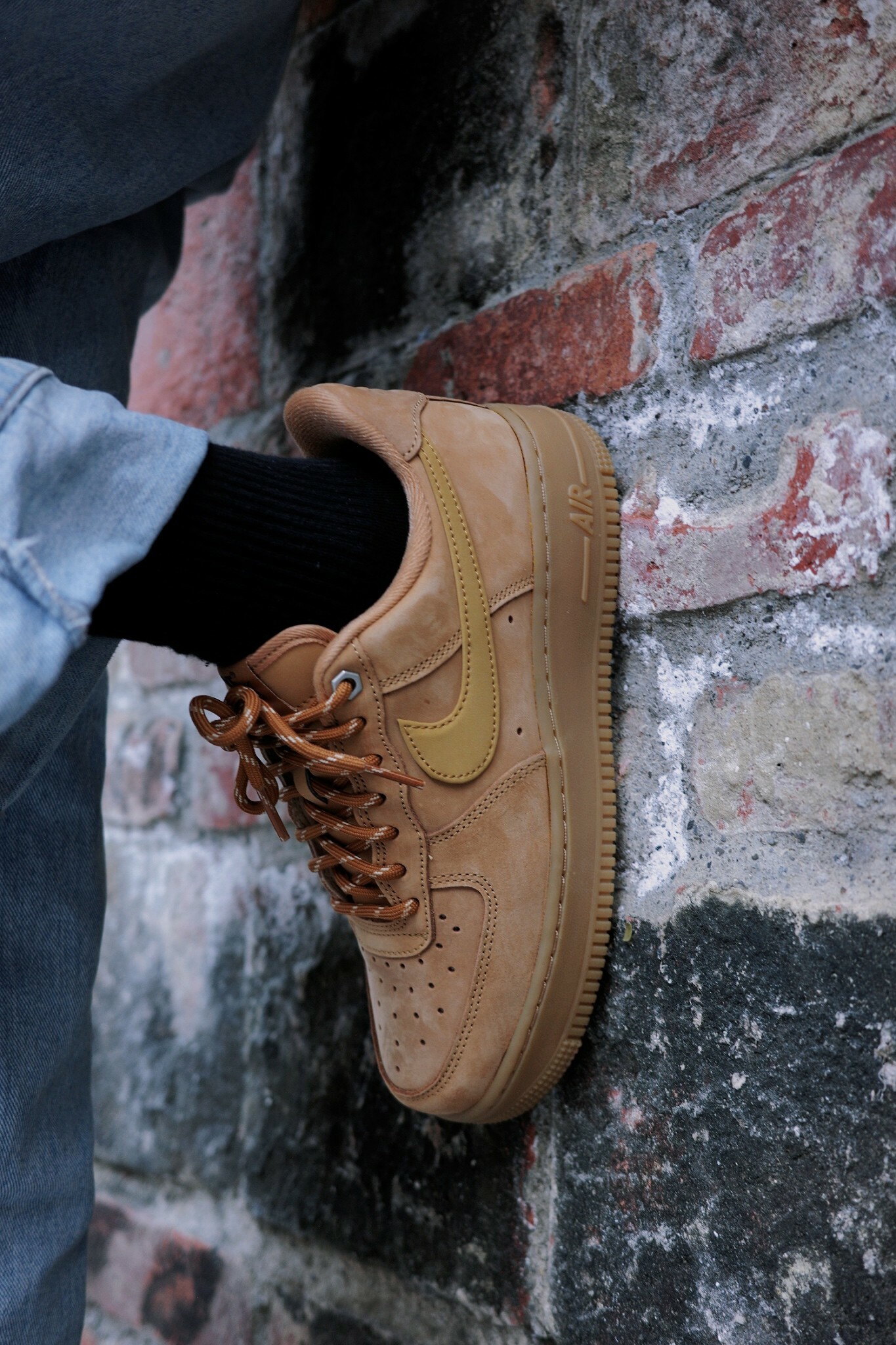 Nike air force 1 Lv8 經典復古風 小麥色 女鞋 FZ7372-200