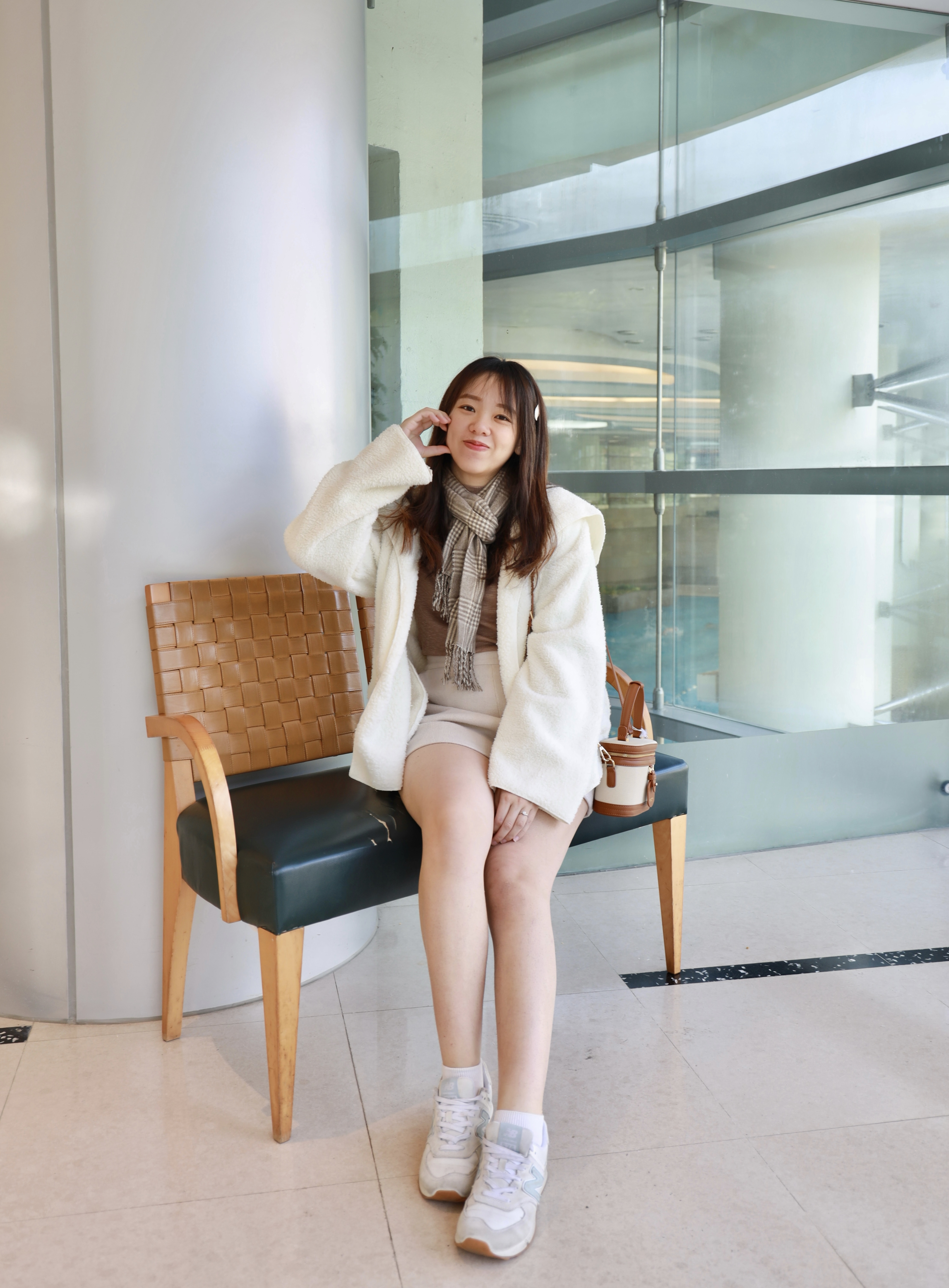 ||CA163|| Oversize綿綿口袋外套