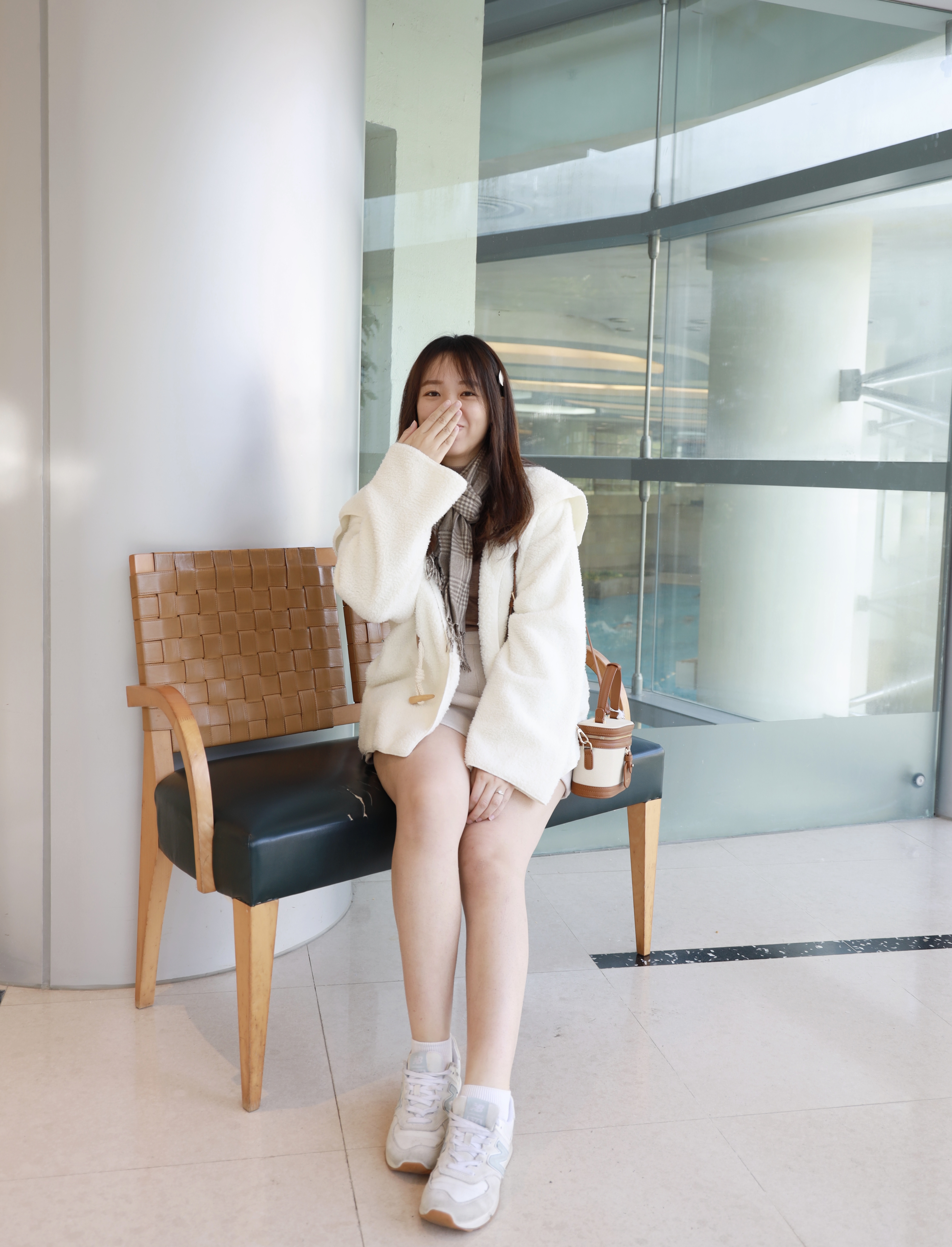 ||CA163|| Oversize綿綿口袋外套