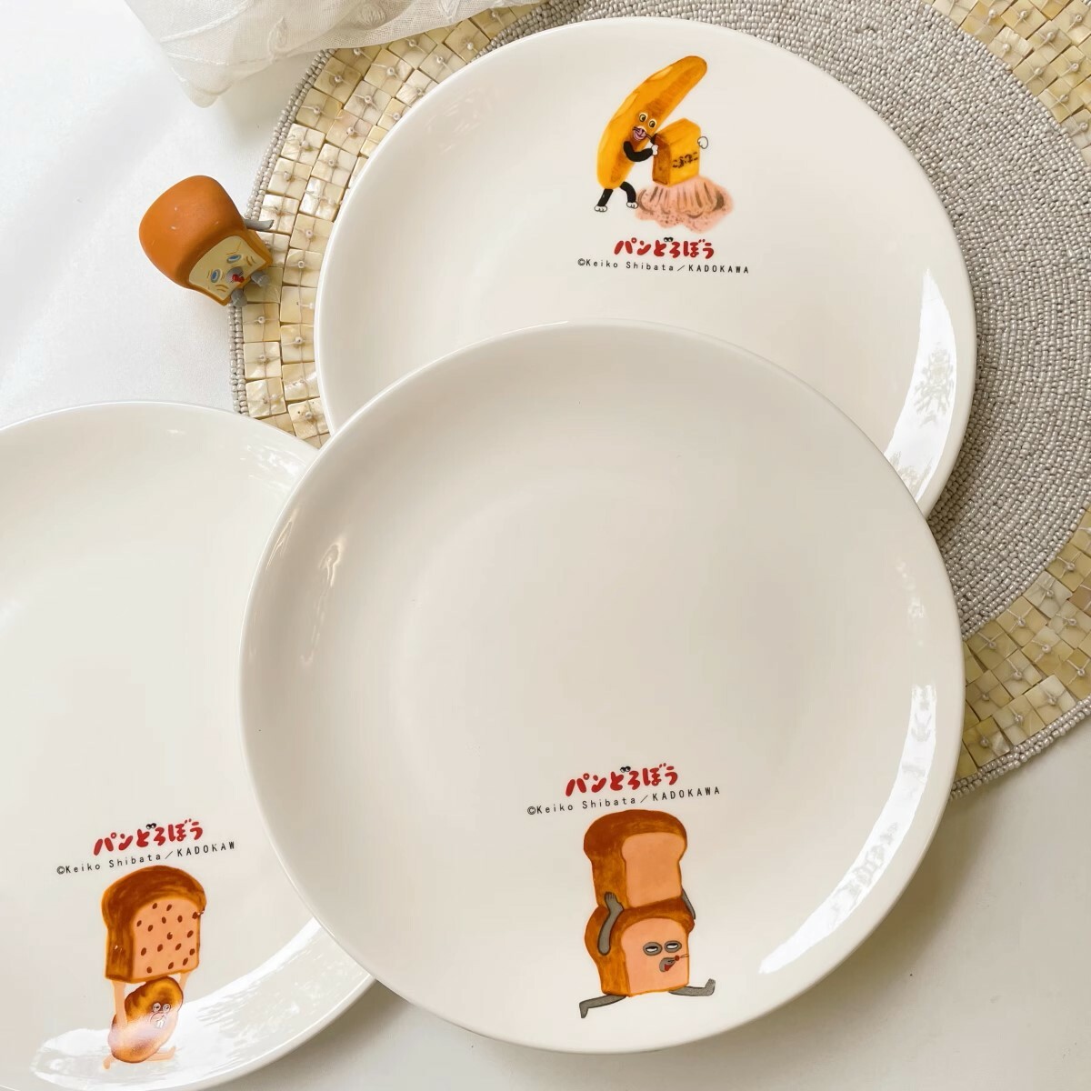 《5477》日系麵包小偷陶瓷餐盤