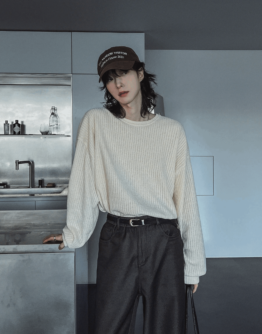 Tachy 天鵝絨針織運動衫