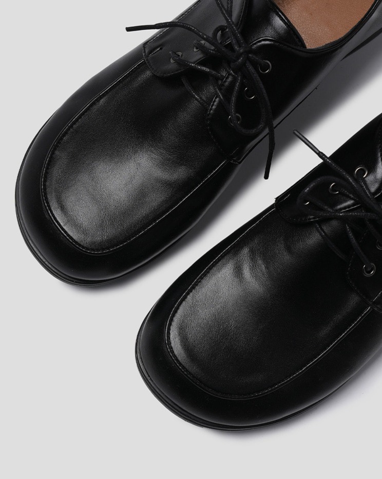 微增高圓頭德比鞋