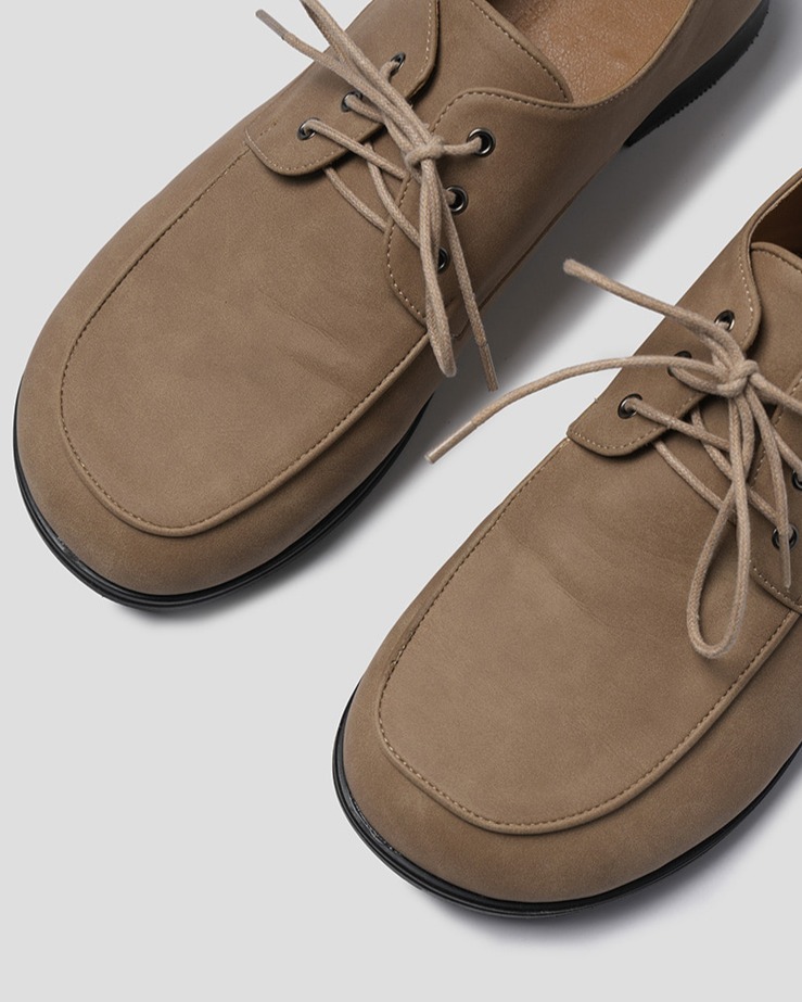 微增高圓頭德比鞋