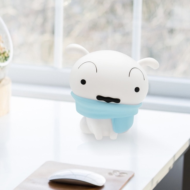 🇰🇷 蠟筆小新 圍巾小白 夜燈 小燈 桌燈 LED 擺設 / 預購