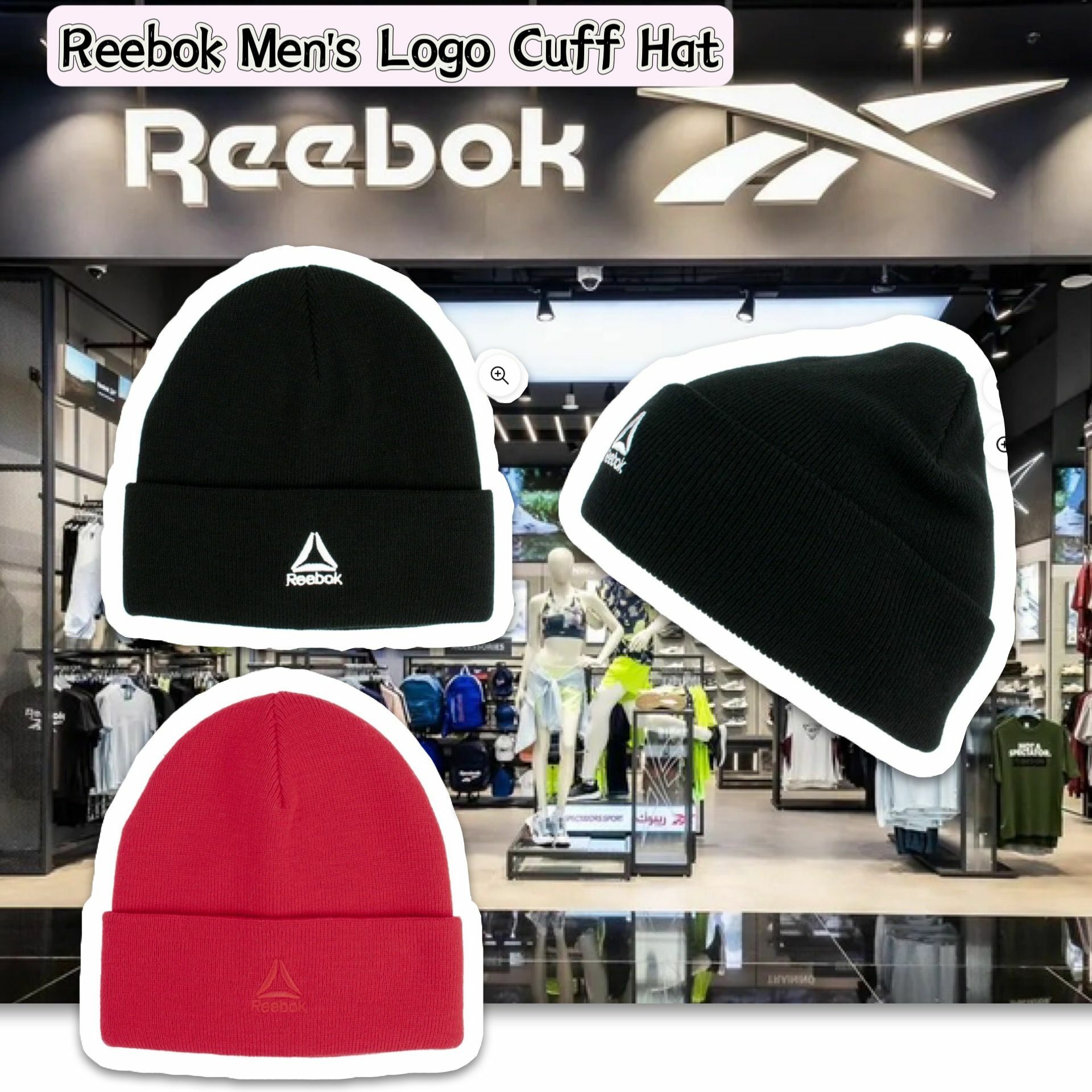 【預購】REEBOK G123011 男装冷帽