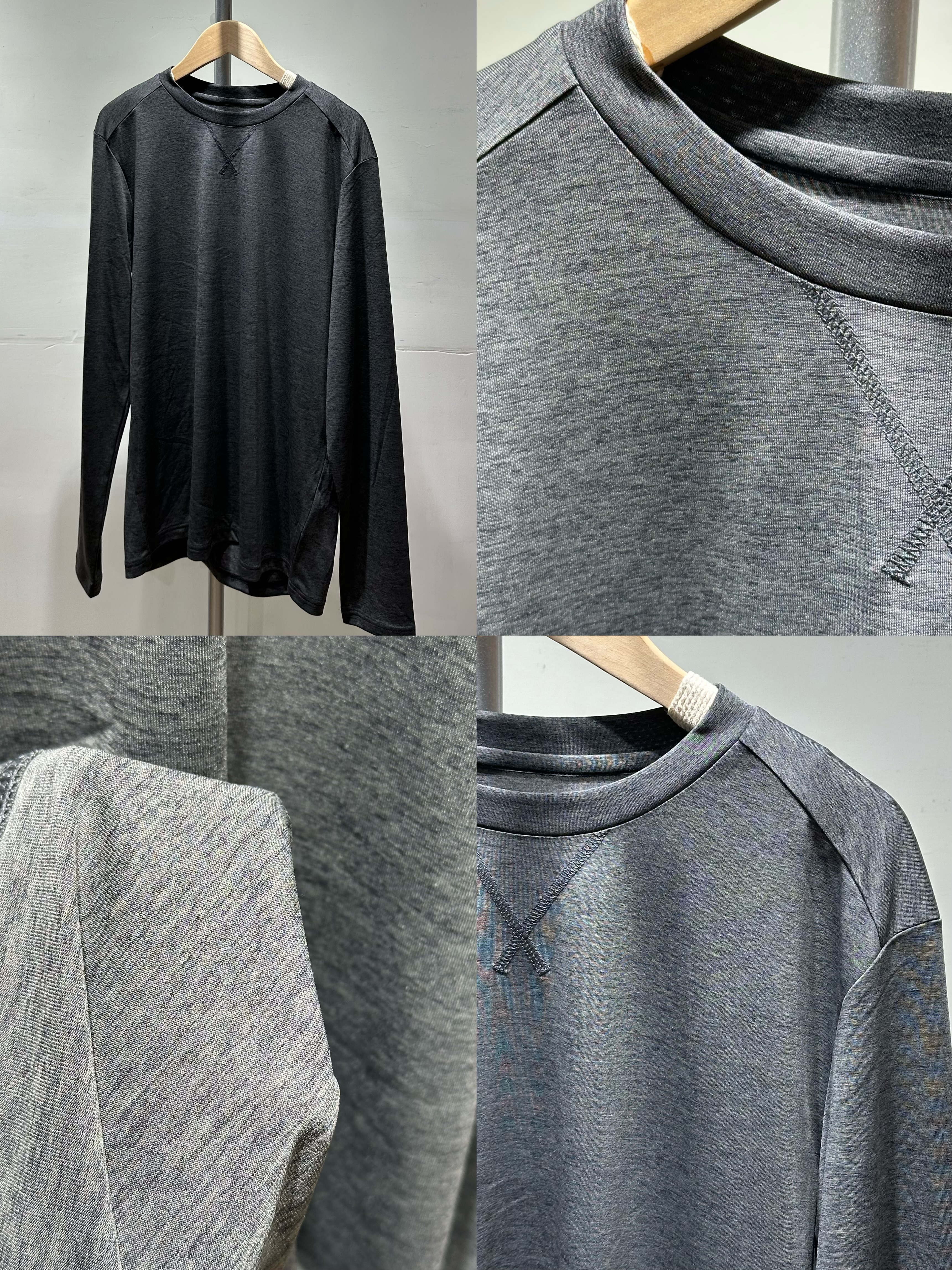 0211784a/混色運動纖維上衣/44C'44W'27L'