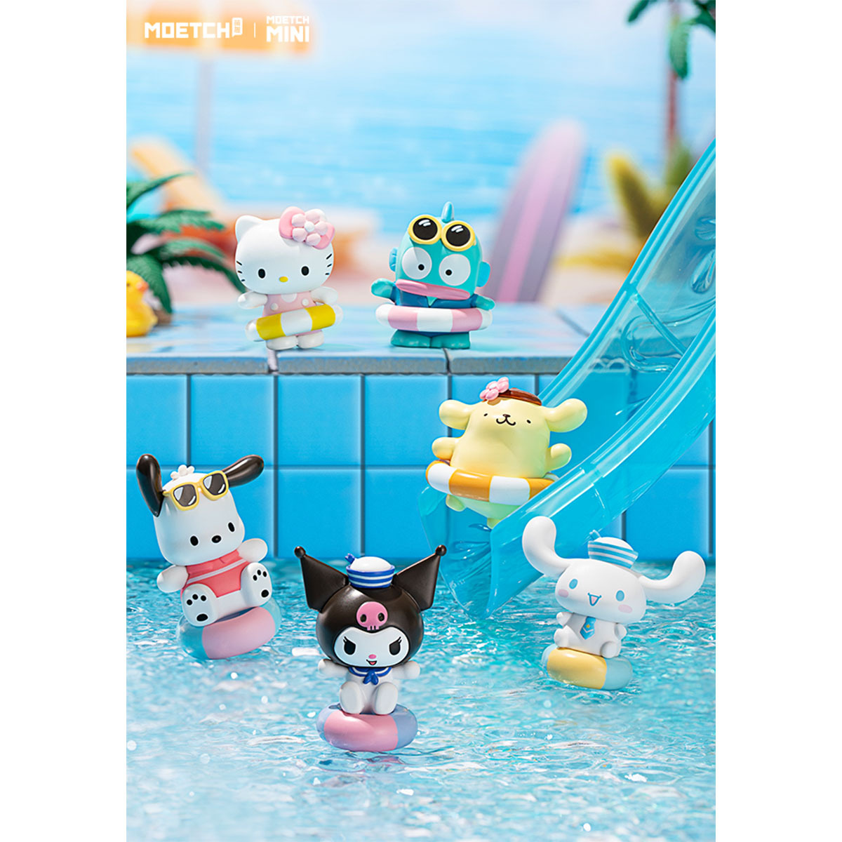 (77241/77242)Sanrio characters暢游一刻系列萌趣豆