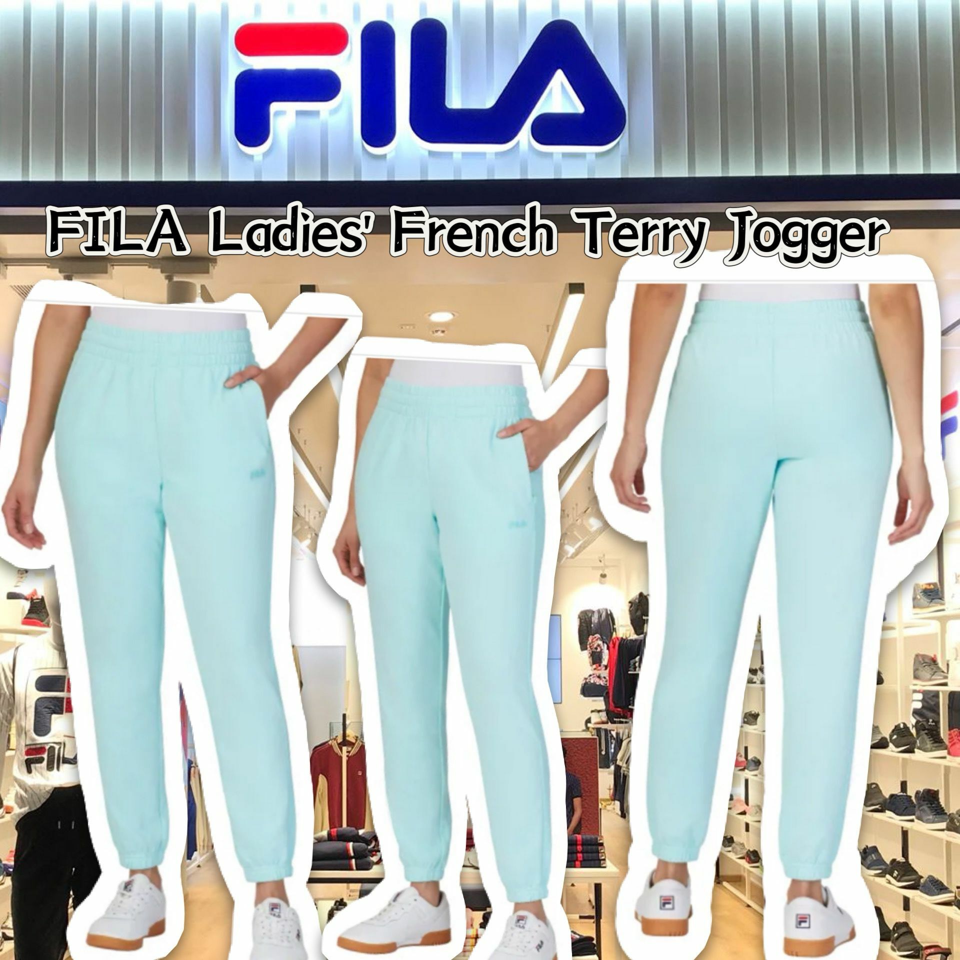【預購】FILA French Terry G123033 女裝運動褲