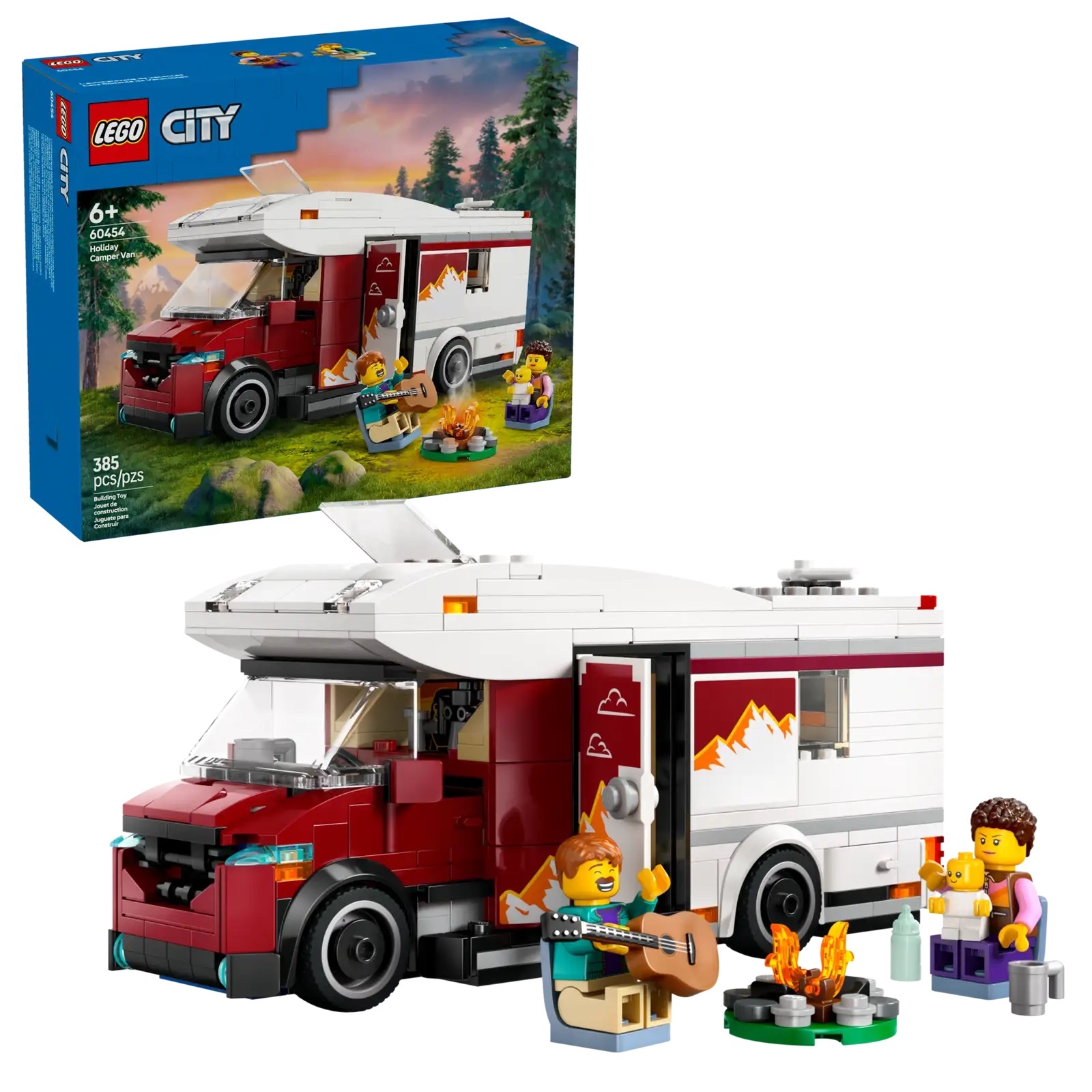 [飛米樂高積木專賣店] LEGO 60454 CITY-城市系列 假期冒險露營車