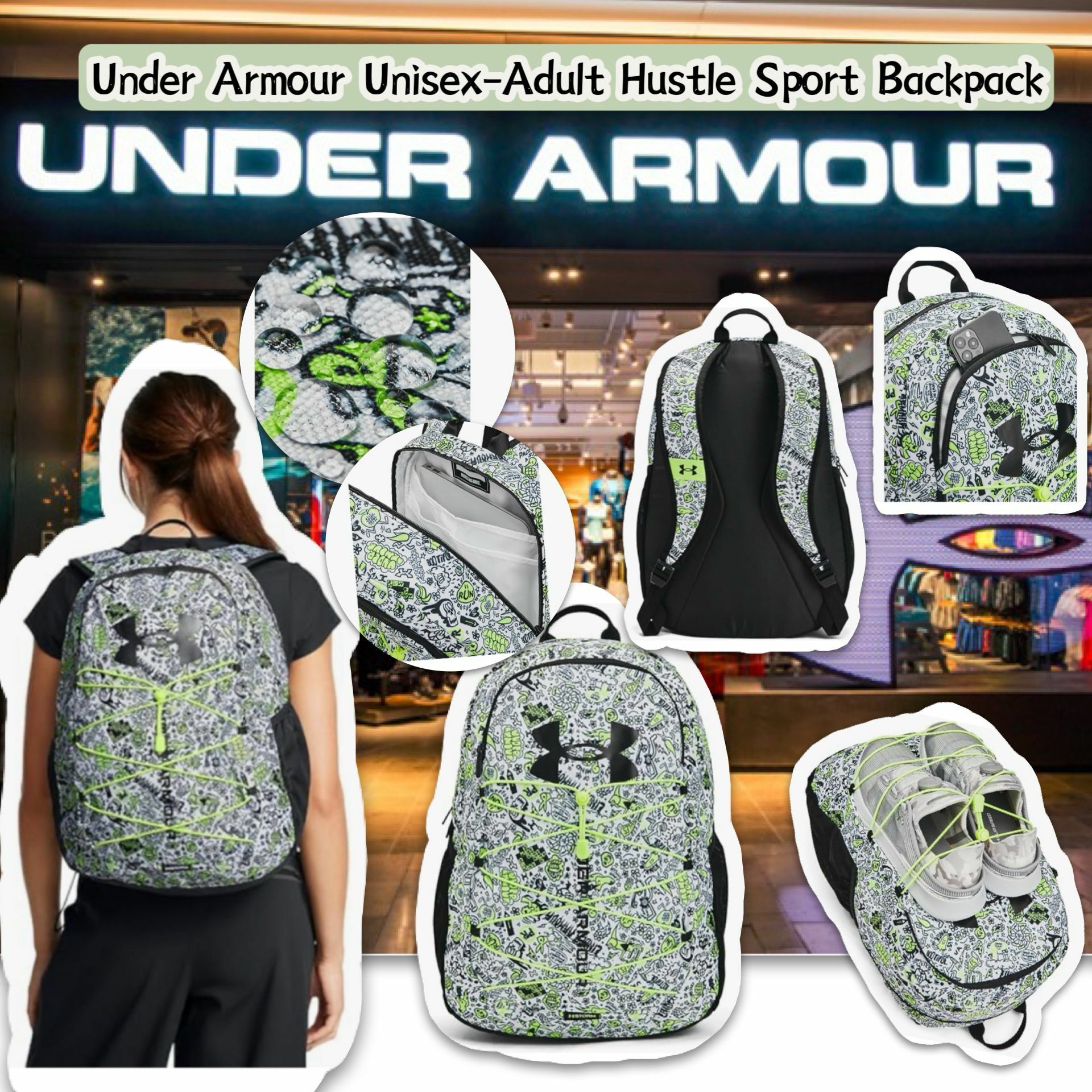 【預購】Under Armour Hustle G123044 背包