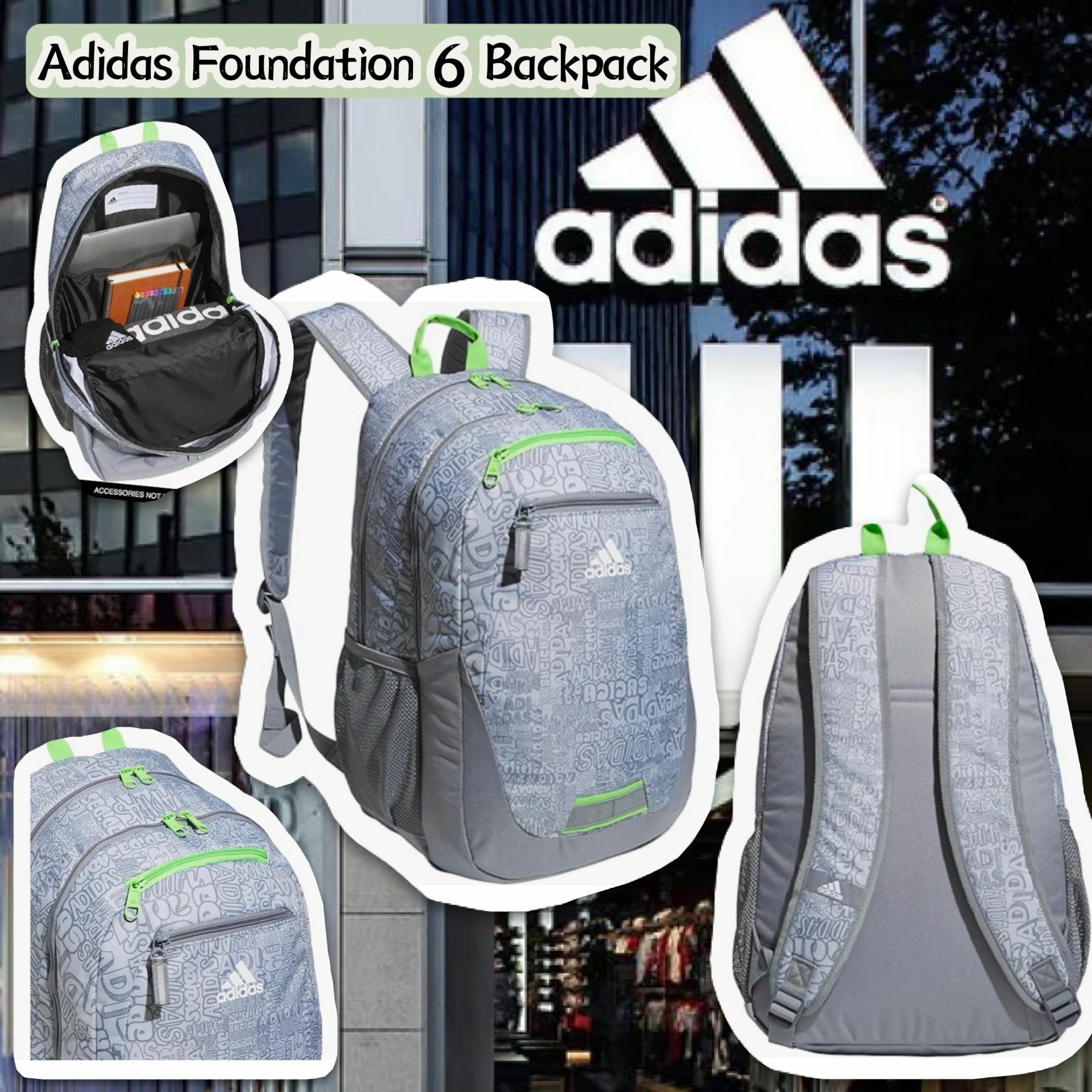 【預購】adidas Foundation 6 G123045 背包