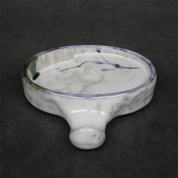 【萬古燒】織部 萬能筷架