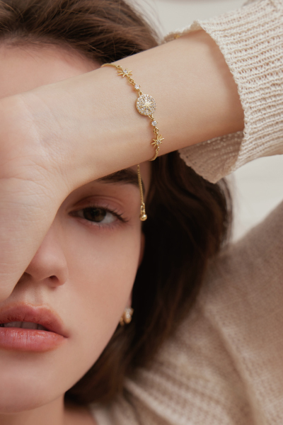 閃耀星芒鋯石手鍊