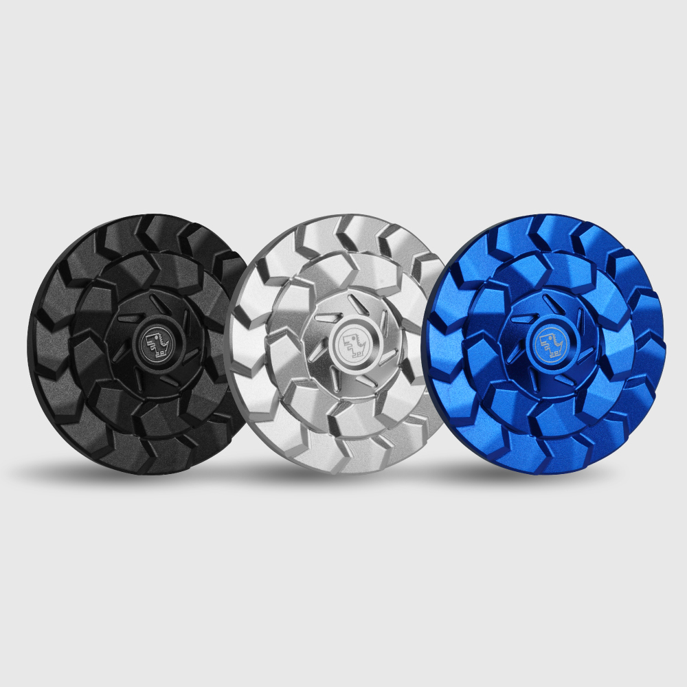 SYM車款適用｜機甲龍麟造型鋁合金油箱蓋