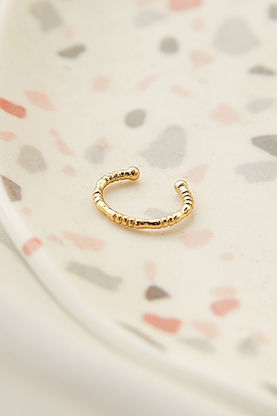 細緻雕紋耳骨夾(單支)