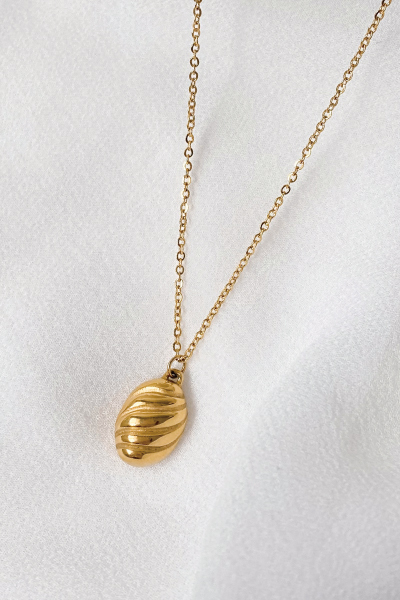 光澤扭轉橢圓細鍊