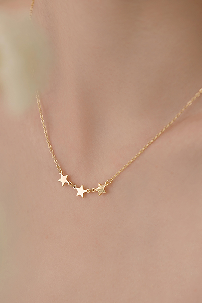 串接小星星質感細鍊