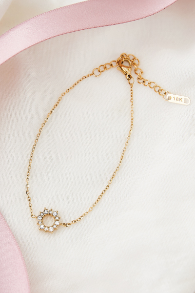 細緻鋯石環繞手鍊