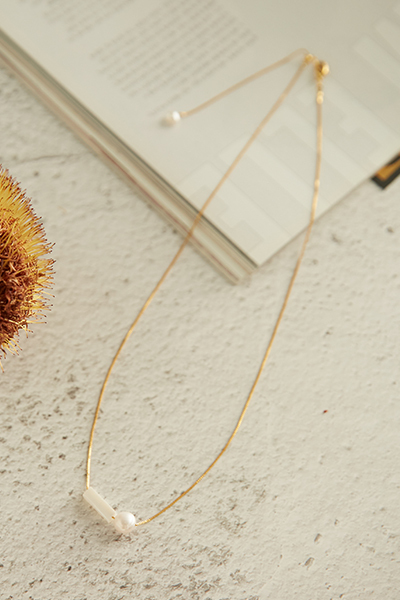 珍珠母貝質感細鍊