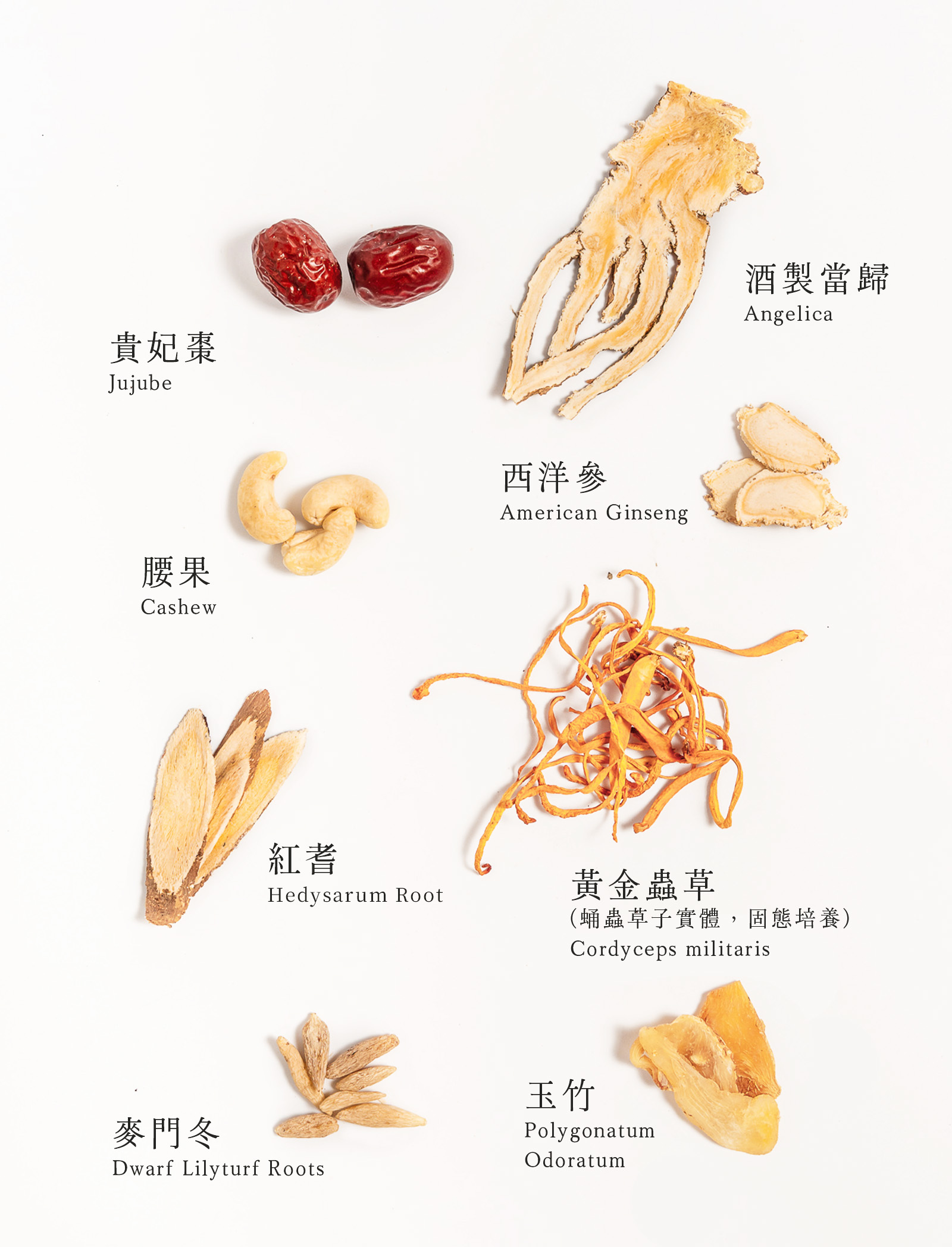 啼啼嚎-安心覺明湯藥膳包原料