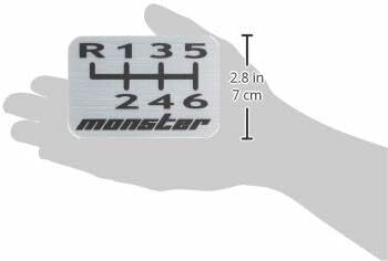 MONSTER SPORT 檔位貼紙 6MT GR86 BRZ 用