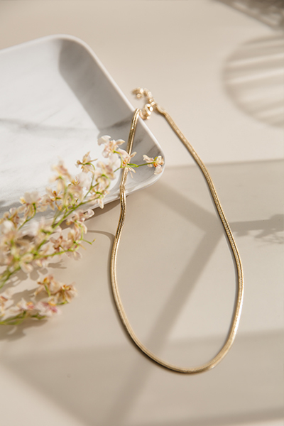 歐美俐落蛇紋頸鍊