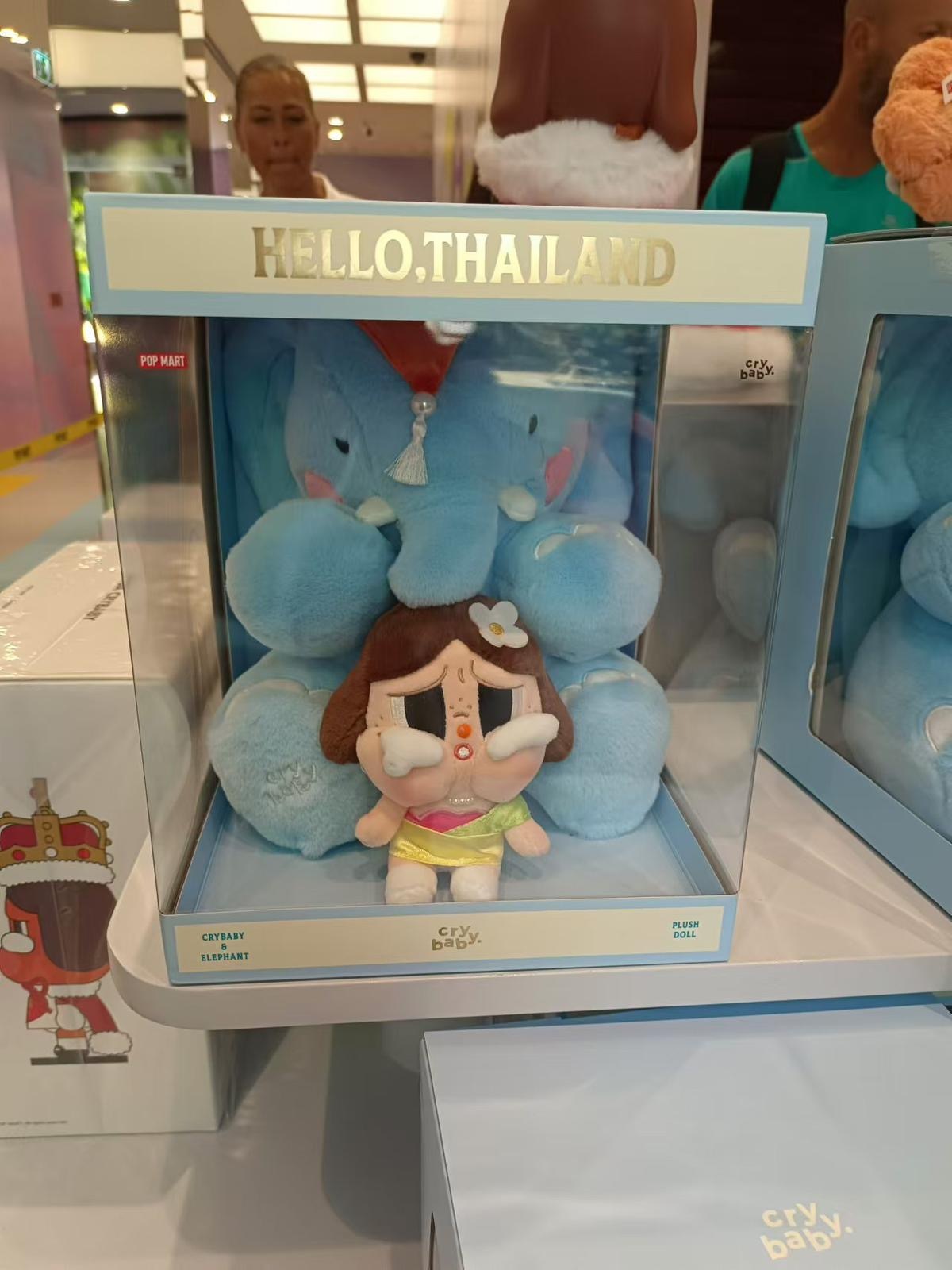泰國版 限量 POP MART crybaby 正版