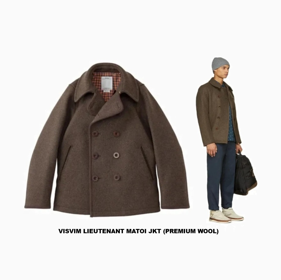 VISVIM LIEUTENANT MATOI JKT (PREMIUM WOOL) - OLIVE SIZE 1 PRE ORDER ITEM (預訂中)