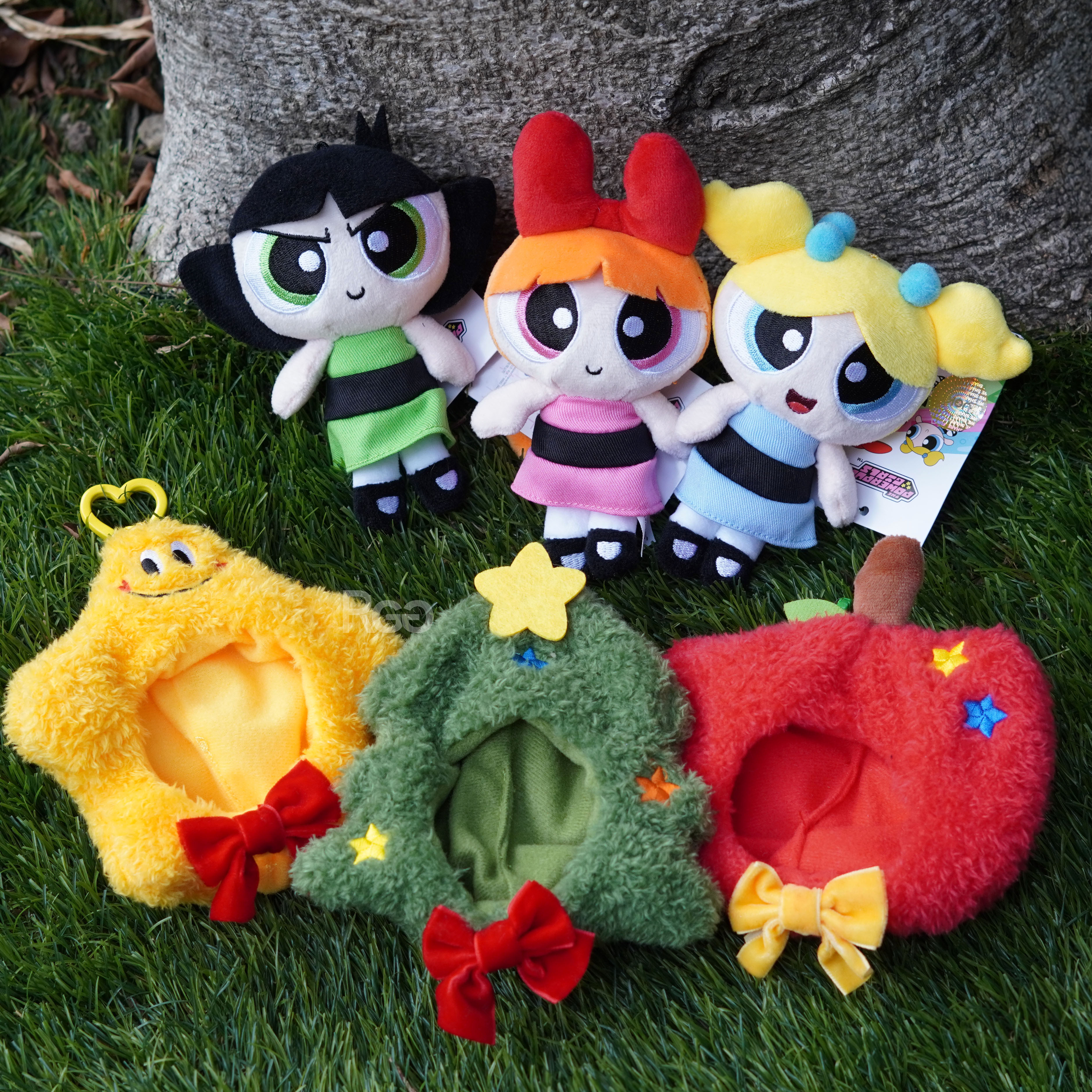 飛天小女警聖誕毛絨吊飾