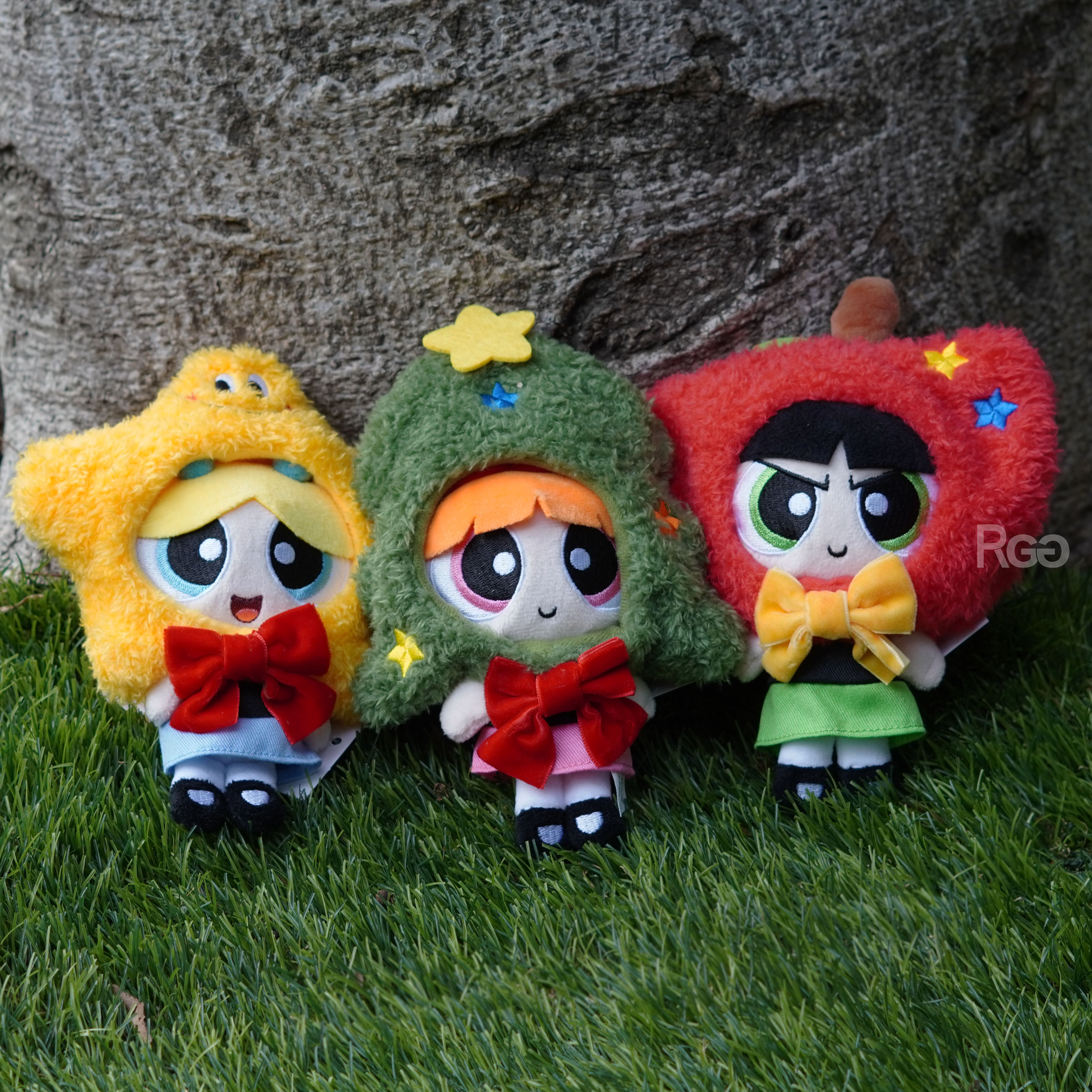 飛天小女警聖誕毛絨吊飾