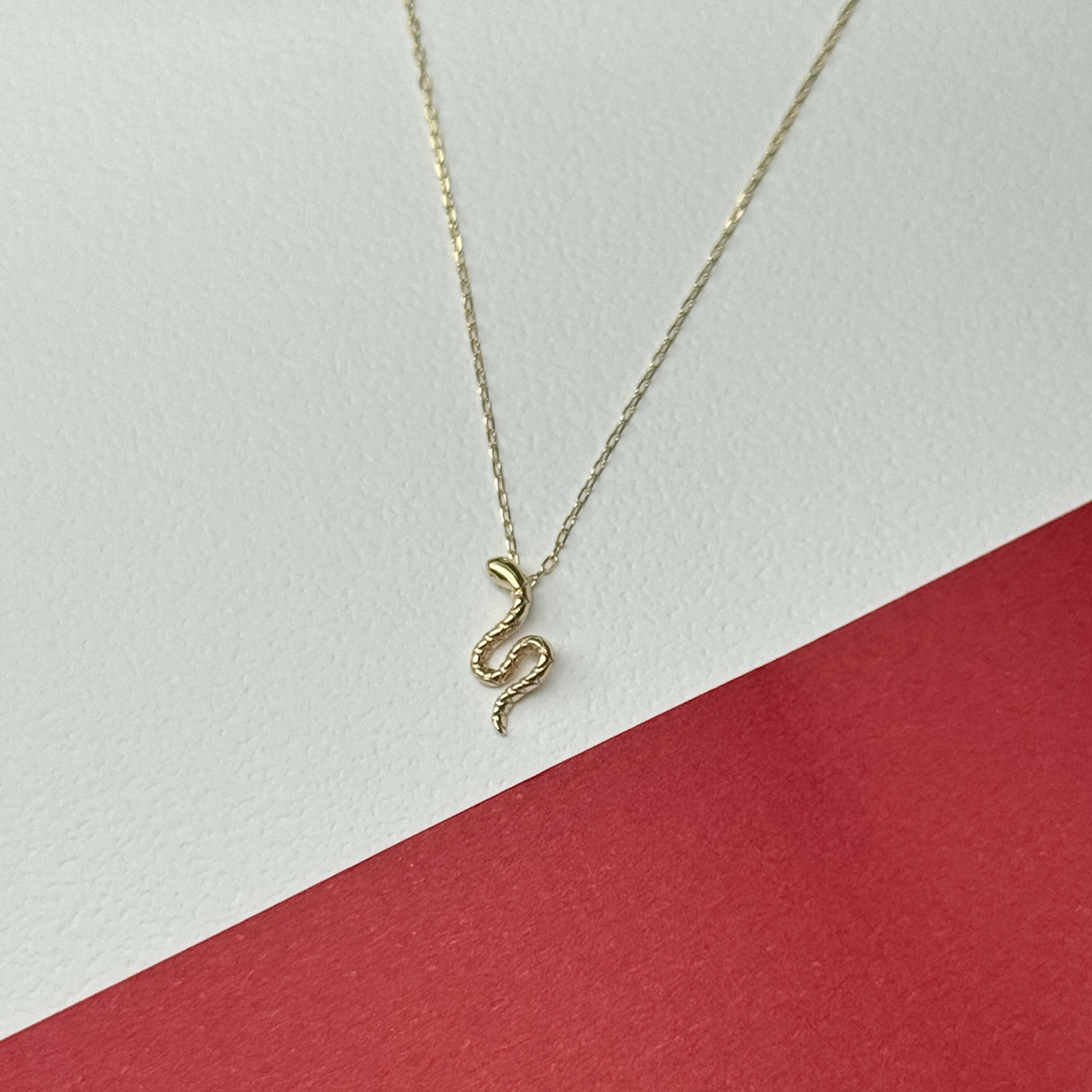 【me.luxe】K10金曜麟蛇項鍊