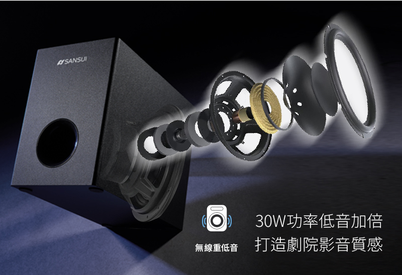 30w 重低音