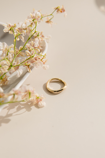 極簡不規則戒指