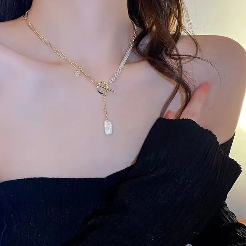 執念．鋯石珍珠頸鏈